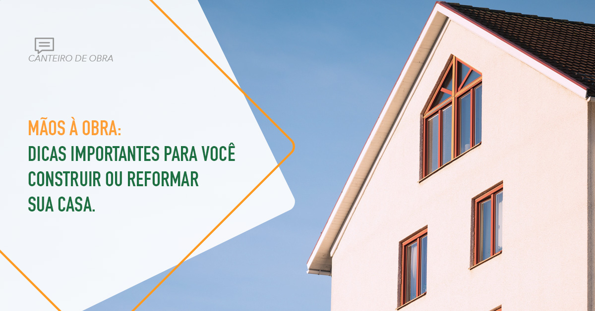 Material em pdf riquíssimo em conteúdo para você que está pensando em reformar ou construir sua casa